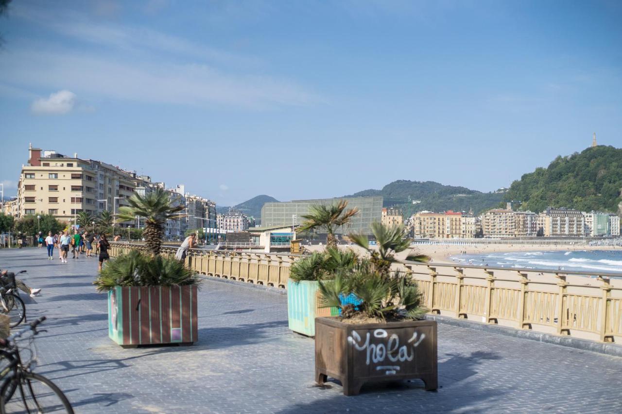 Sagues Beach Apartment San Sebastian Bagian luar foto